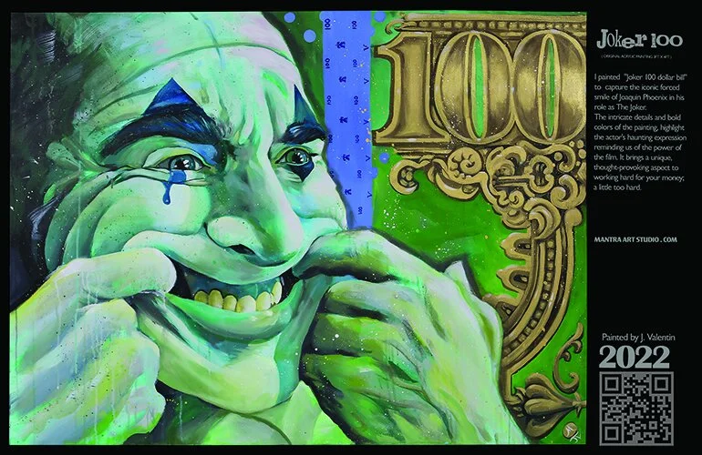Joker 100 Poster Print - Not Signed — Mantra Art Studio